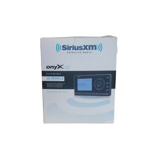 SiriusXM Onyx EZ Satellite Radio Receiver PowerConnect Vehicle Kit  Black open